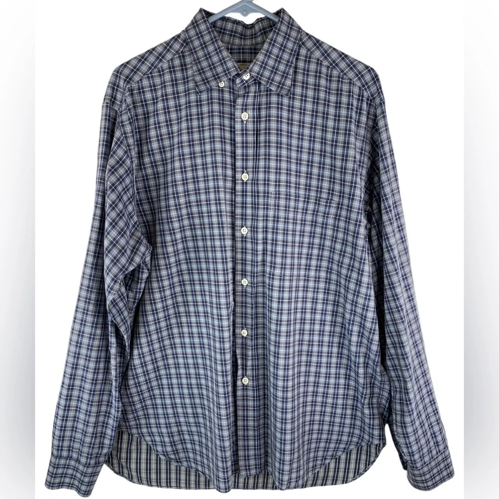 Billy Reid Men’s Large Long Sleeve Shirt - Picture 1 of 8
